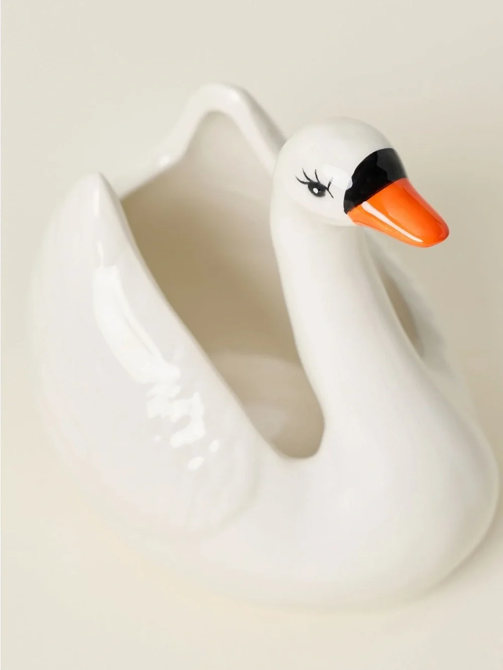 Anthropologie Swan Pen Cup